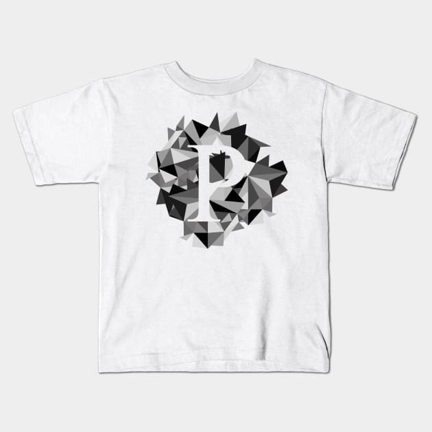 P for Kids T-Shirt by ckai